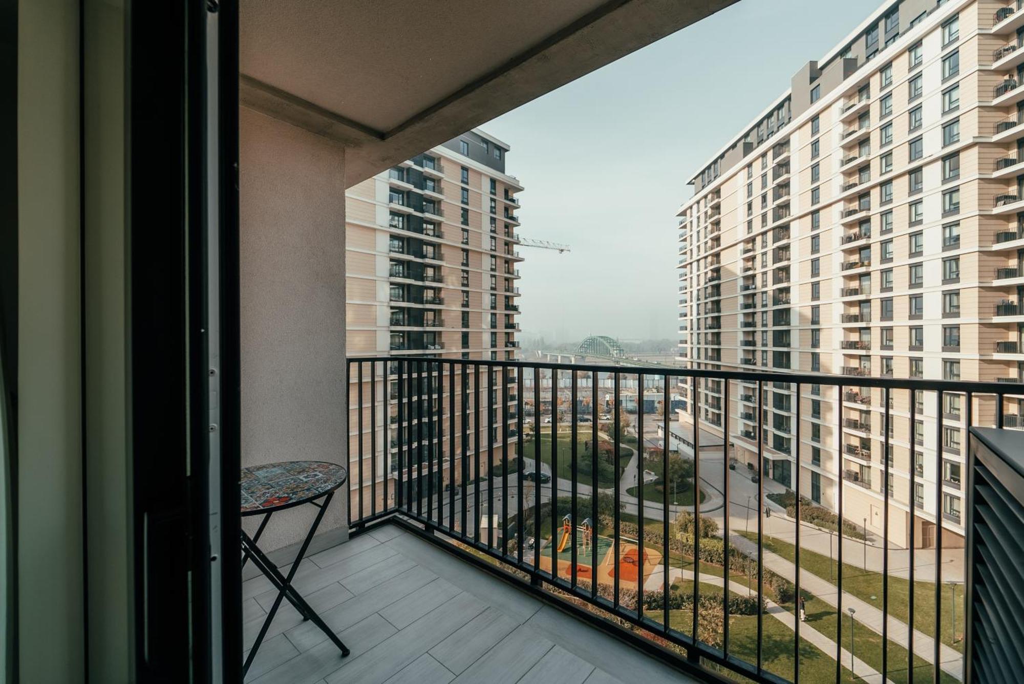 Appartement Belgrade Waterfront Oasis Extérieur photo