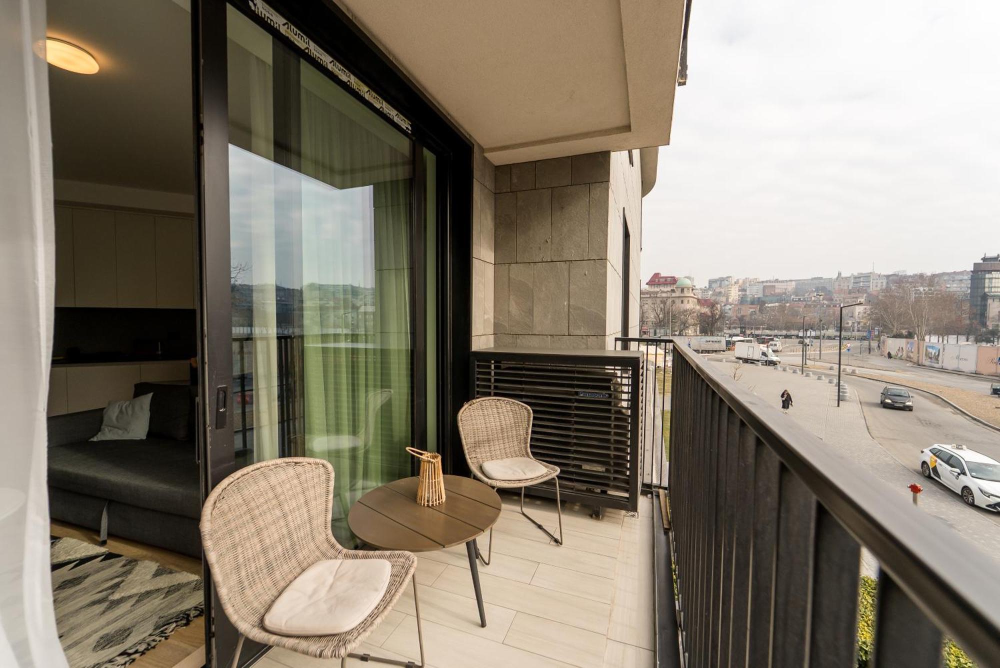 Appartement Belgrade Waterfront Oasis Extérieur photo